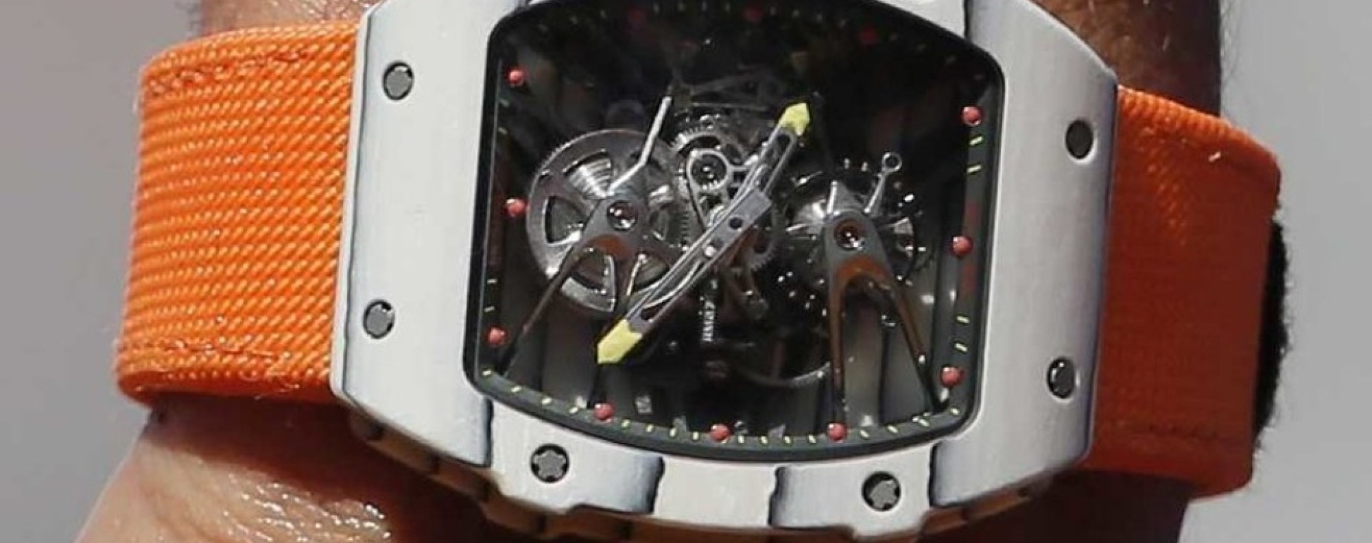 Muscle cramp puts Rafael Nadal s US 725 000 Richard Mille watch in