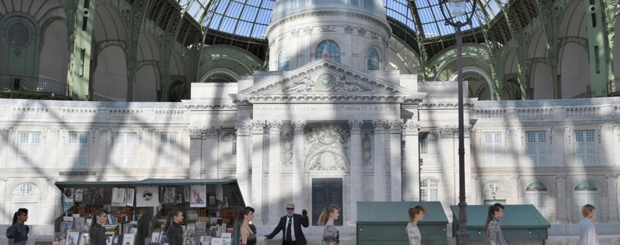 Karl Lagerfeld's Chanel Paris show is classily restrained