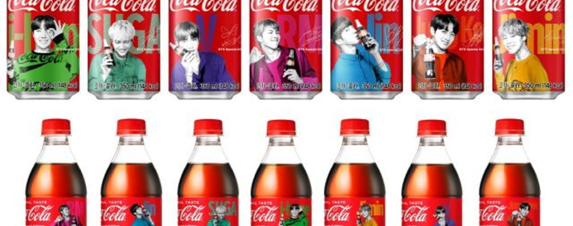 Coca-Cola teams up with Korean boy band BTS in limited-edition 