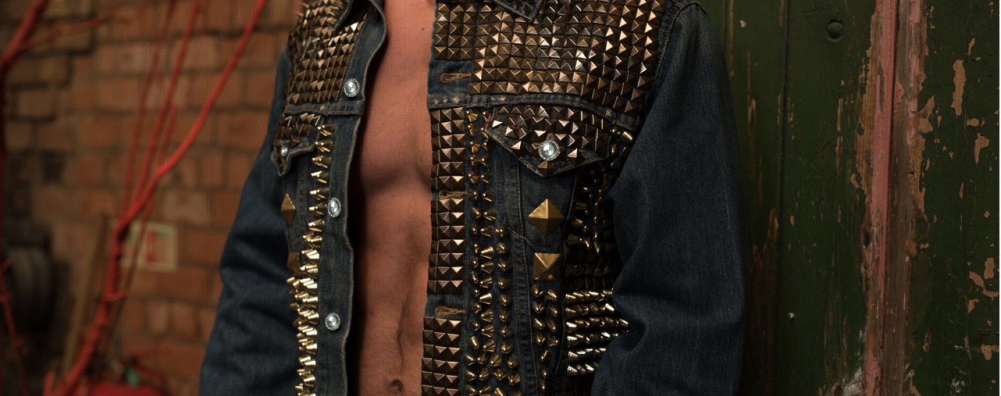Frame studded denim jacket cheap