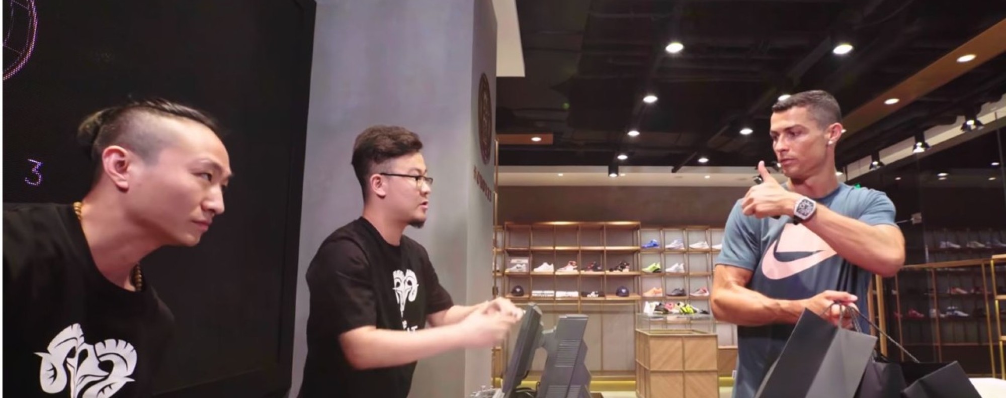 Cristiano Ronaldo spends US 3 400 on Nike kicks in Beijing during revealing Complex Sneaker Shopping interview South China Morning Post