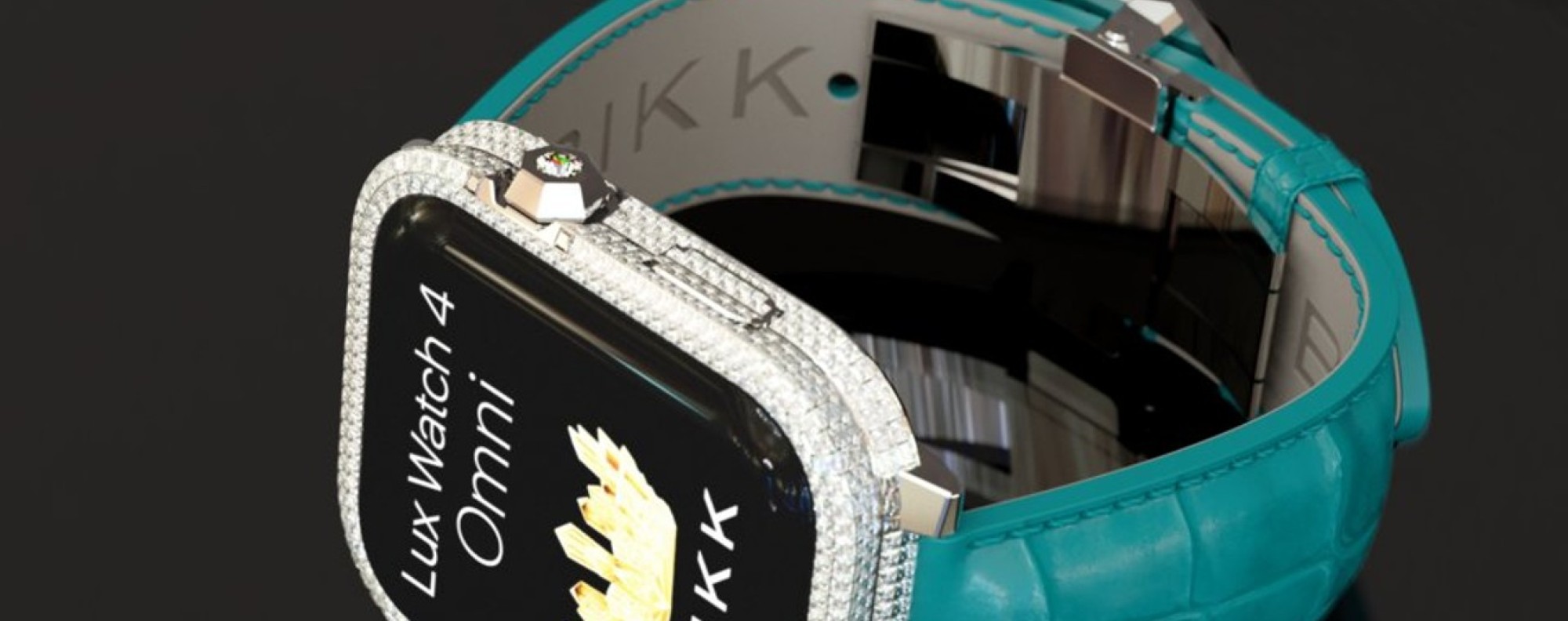 Diamond encrusted apple watch online