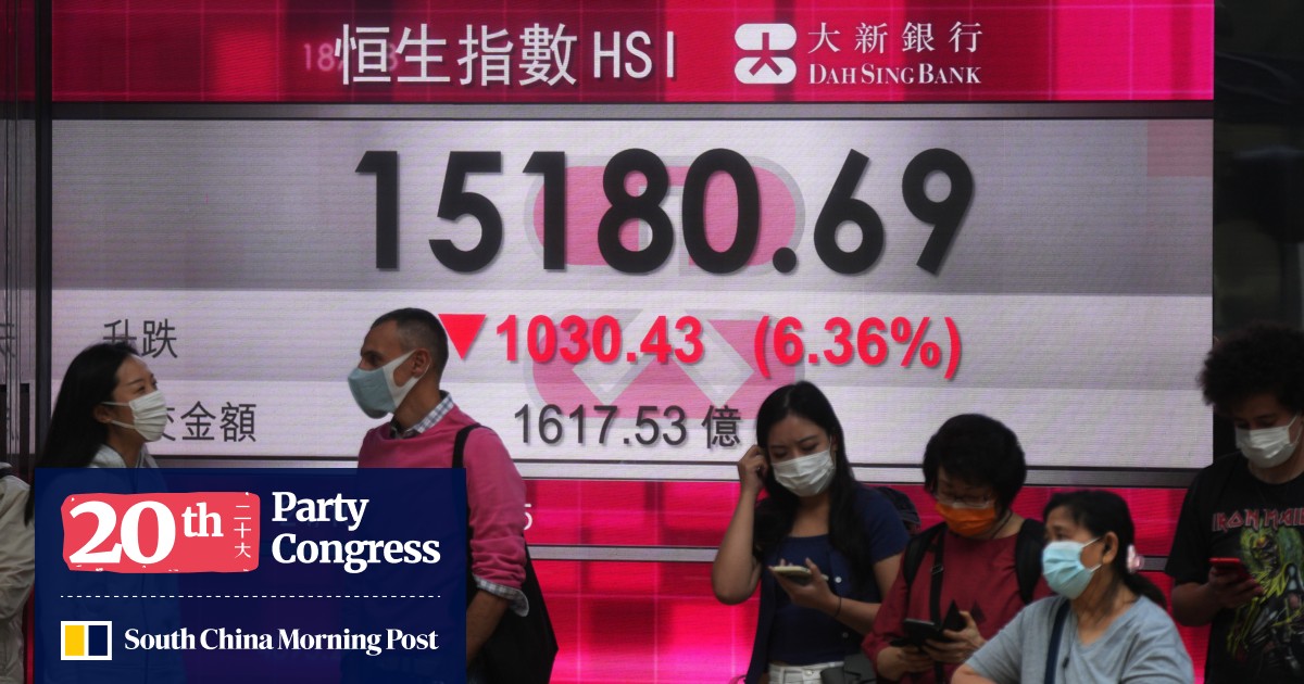 Stock markets crash in Hong Kong, Shanghai and Shenzhen on a raft of bad news after China's leadership reshuffle - Vimarsana News