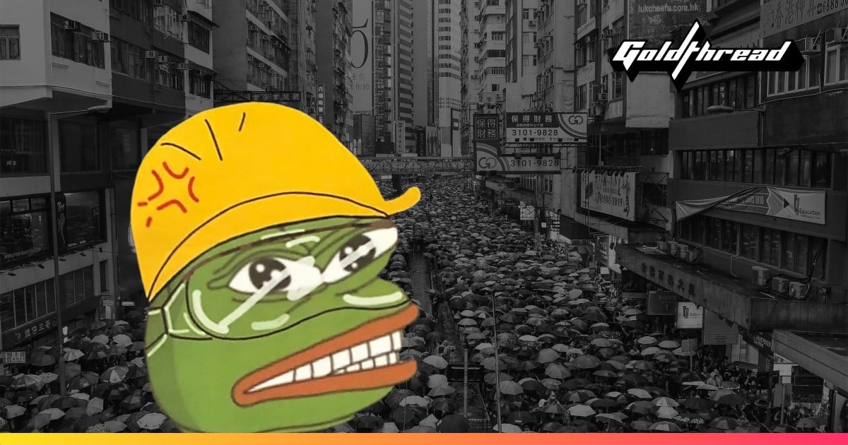 How Pepe the Frog became a Hong Kong protest symbol 