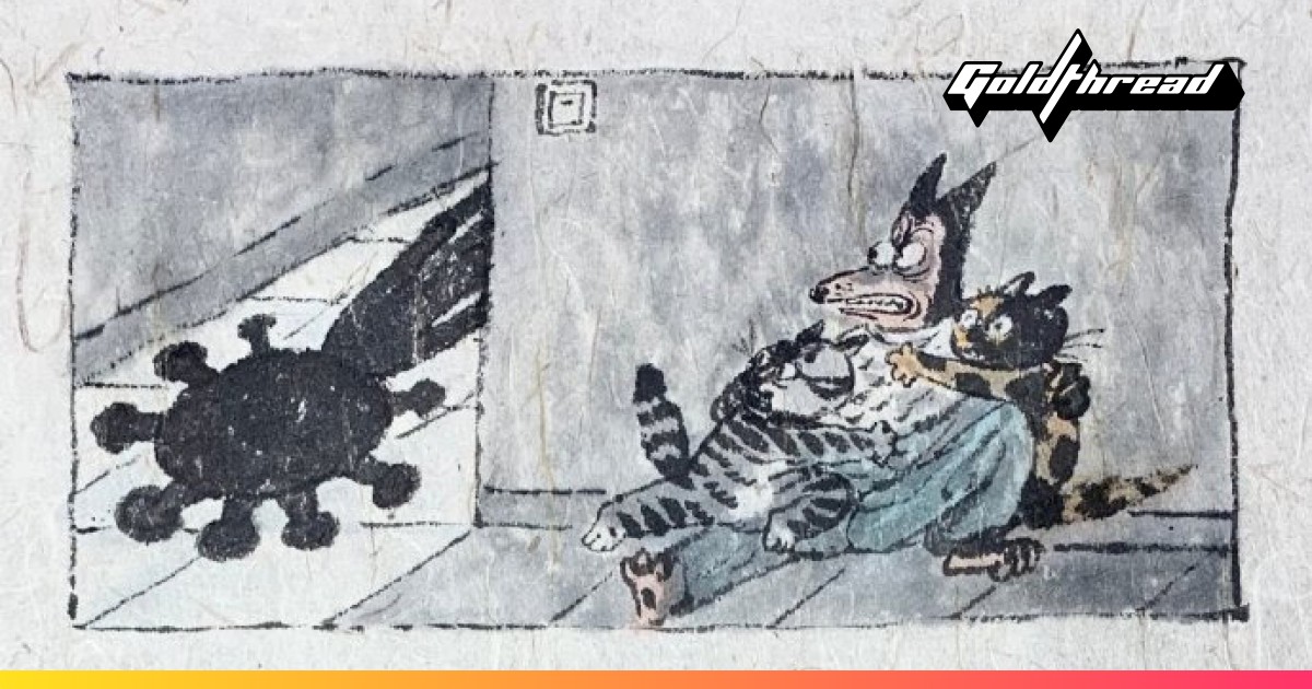 Chinese cartoonists are responding to the coronavirus with light humor
