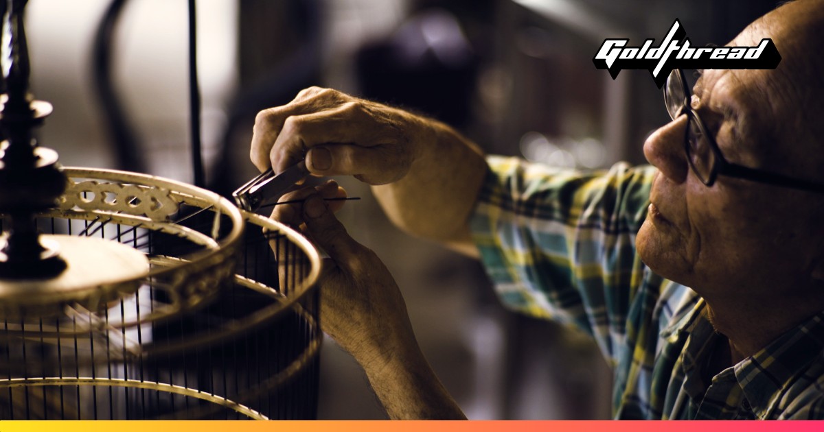 One of the last bird cage maker's handmade cages sell for thousands of