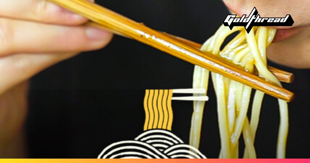 The special 'gold' Chinese noodle that's thin as a thread