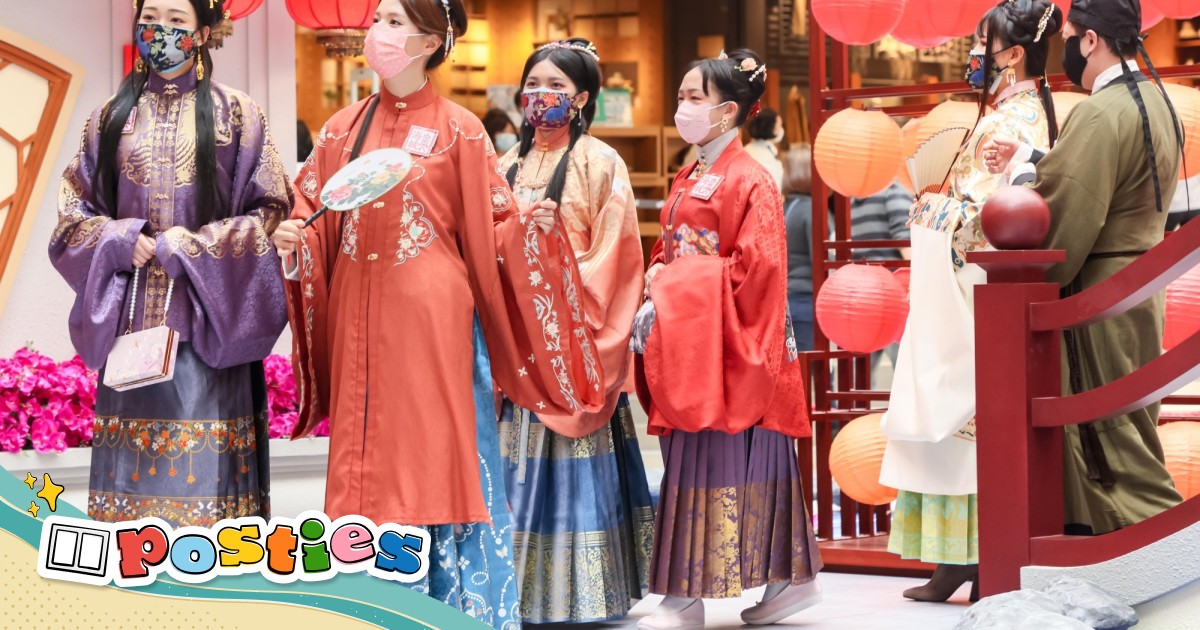 Hanfu, traditional Chinese clothing, and the young people in Hong Kong  reviving it