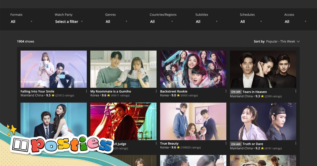 New asian on sale drama website