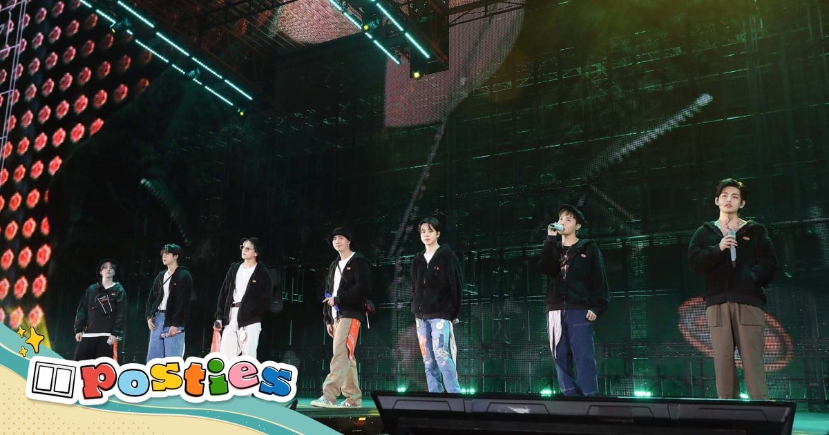 BTS's Permission to Dance on Stage online concert packed