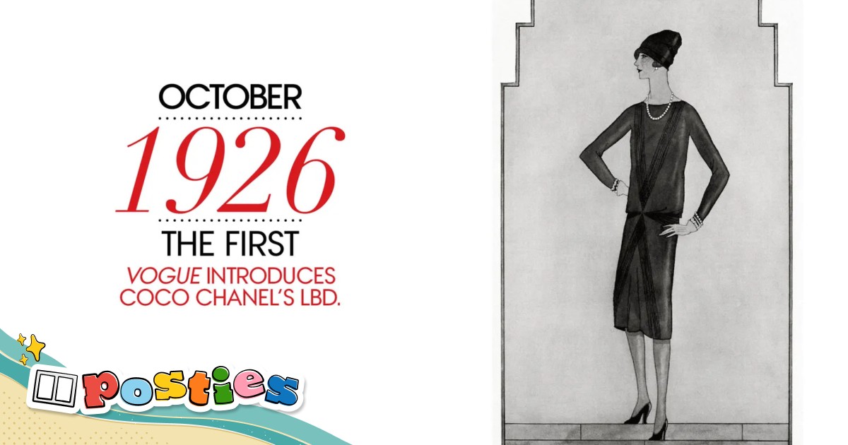 Chanel created the little black dress and changed fashion for good