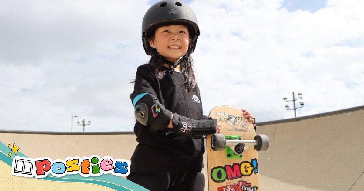 How a 5-year-old skateboarder fell in love with the sport