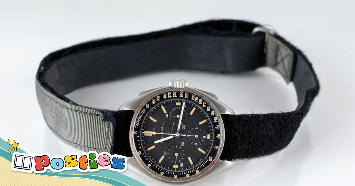 Bulova moon watch best sale auction