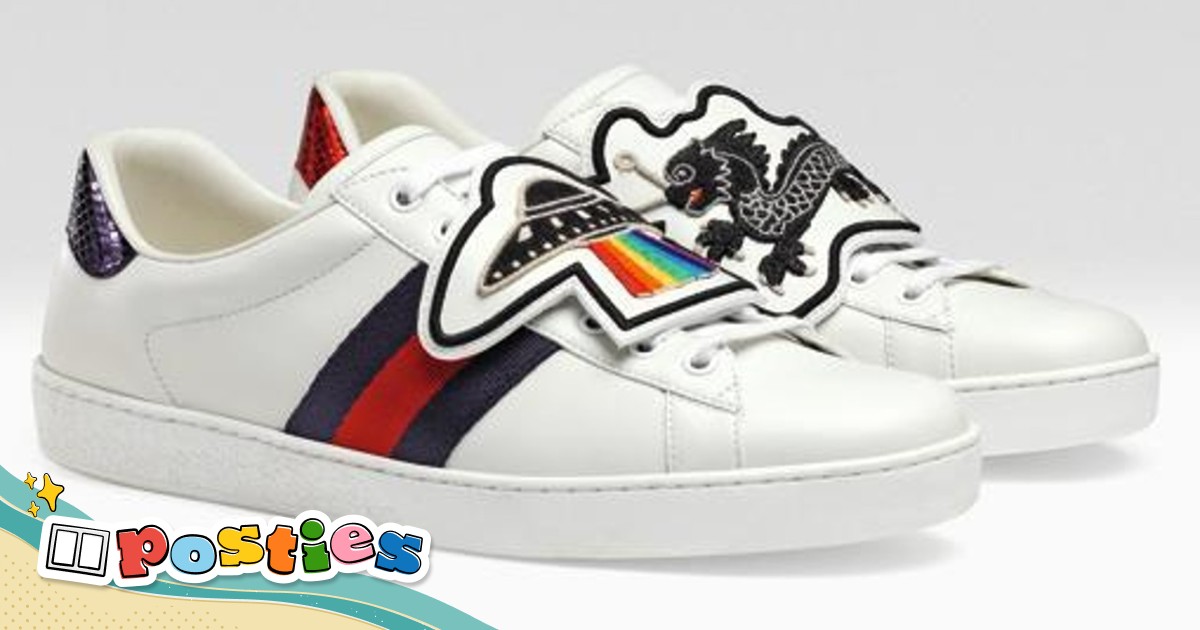 Ace sneaker 2025 with removable patches
