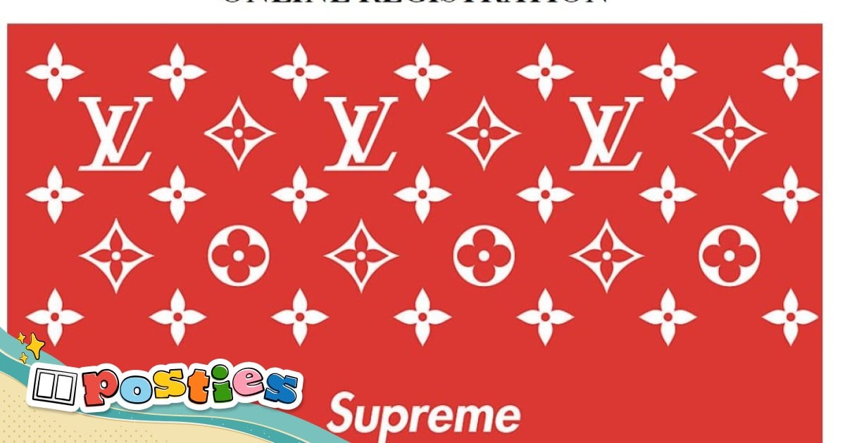 supreme wallpaper louis vuitton logo