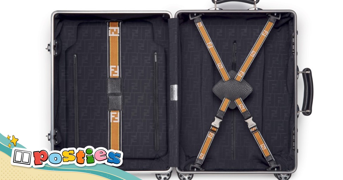 Fendi ロゴトートバッグ ネームタグ付き rimowa bag c2cfbf02-d3e9-11e7-93d7-