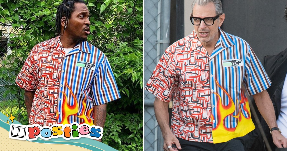 Prada s ugly flame shirt who wore it better Jeff Goldblum or Pusha T South China Morning Post