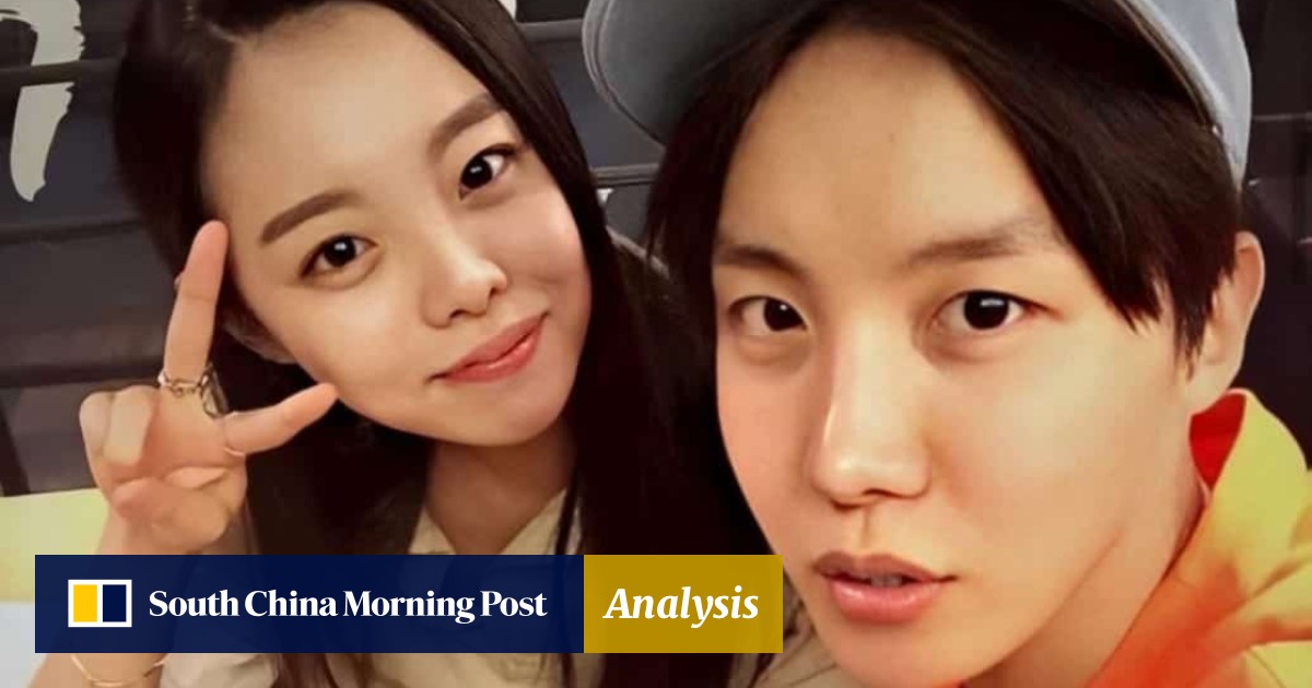 Meet Jung Jiwoo Bts Member J Hope S Sister And Social Media Superstar Who Runs Aj Look Fashion And Hip Eyewear Brand Fun The Mental South China Morning Post