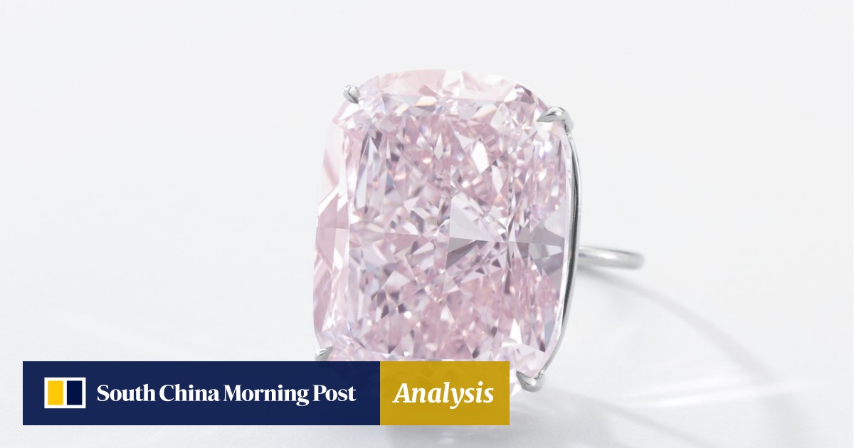 World s largest fancy intense pink diamond to go on auction for up