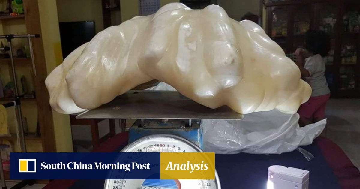 Largest natural pearl hotsell in the world