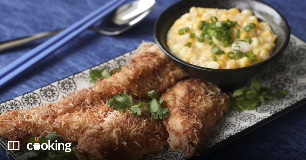 Easy Chinese fried fish with corn sauce - recipe | SCMP Cooking