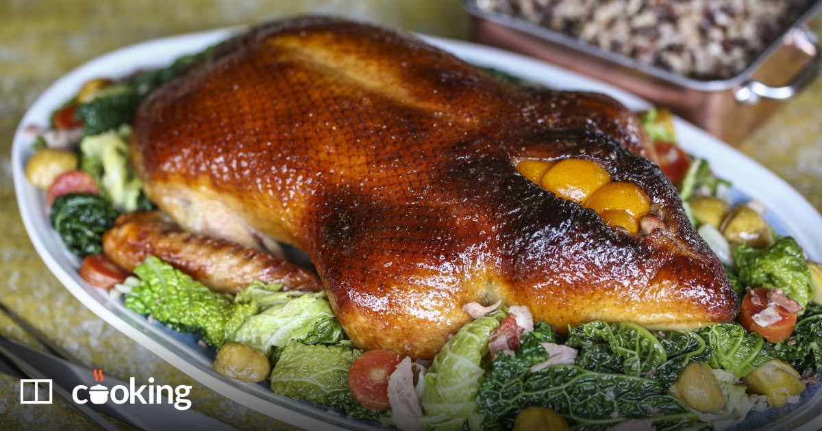 Glazed duck with kumquats-image