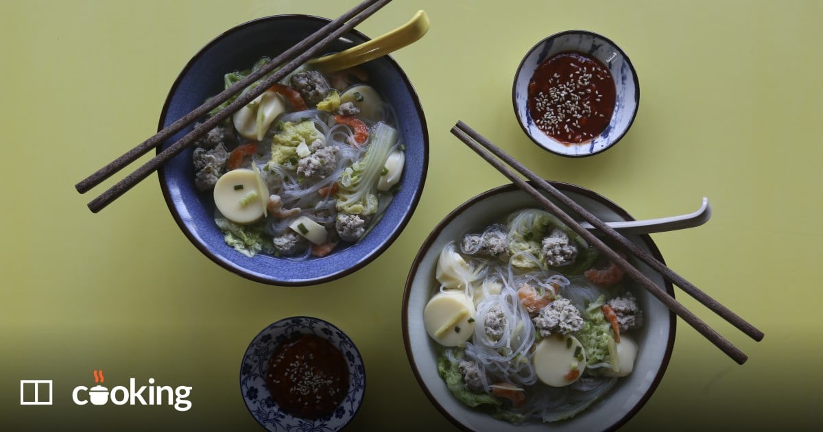 Thai sukiyaki recipe - quick and easy