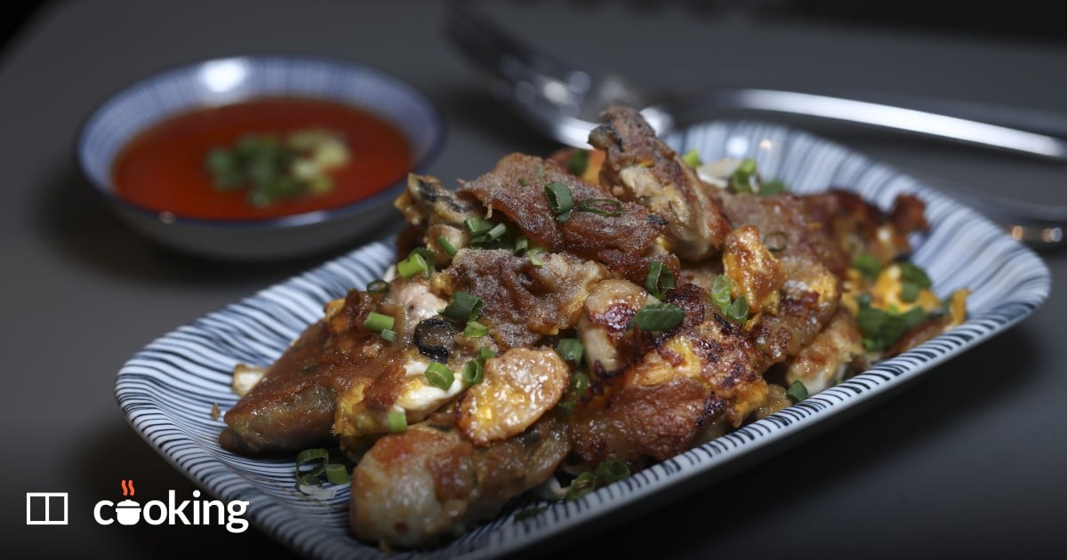 Oyster omelette - recipe | SCMP Cooking