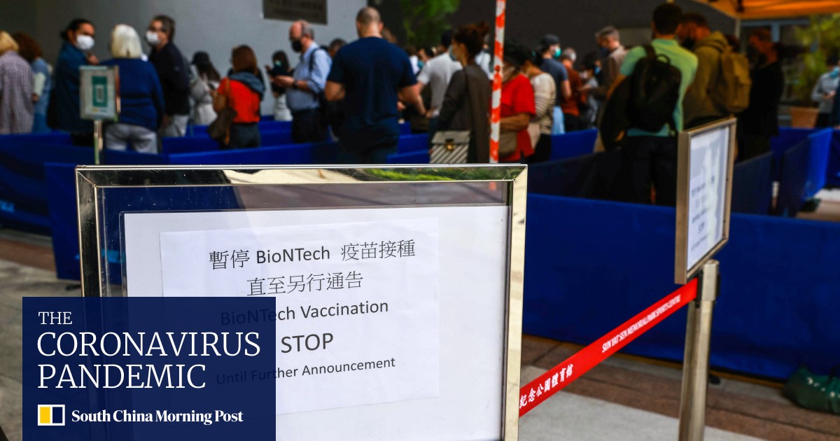 Hong Kong Halts Biontech Shots Due To Defective Vials But Officials Dismiss Fears Over Hiccup In Vaccination Drive South China Morning Post