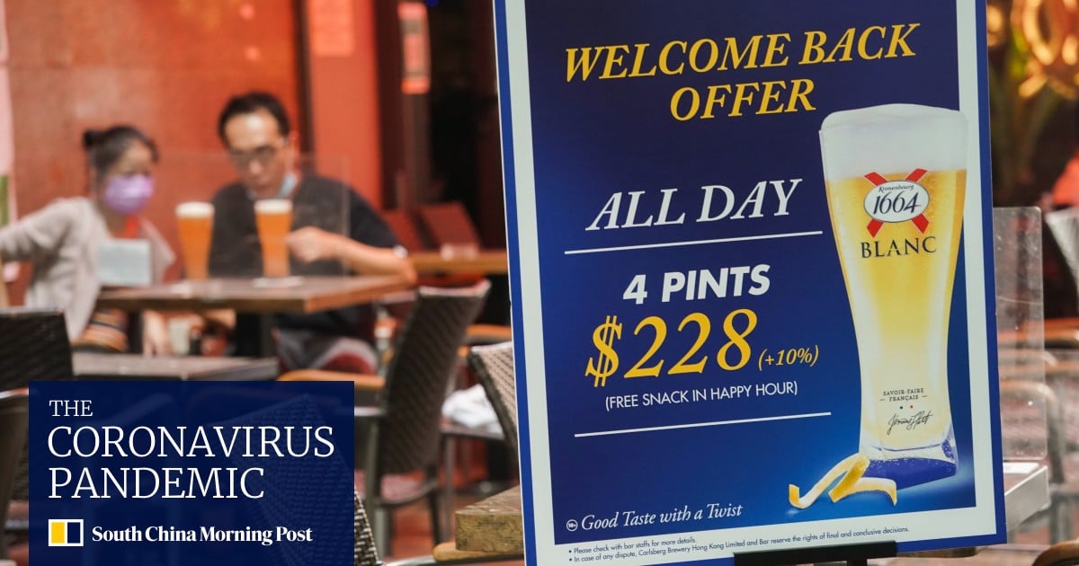 Hong Kong bar and restaurant owners angry at requirements for lifting Covid-19 curbs