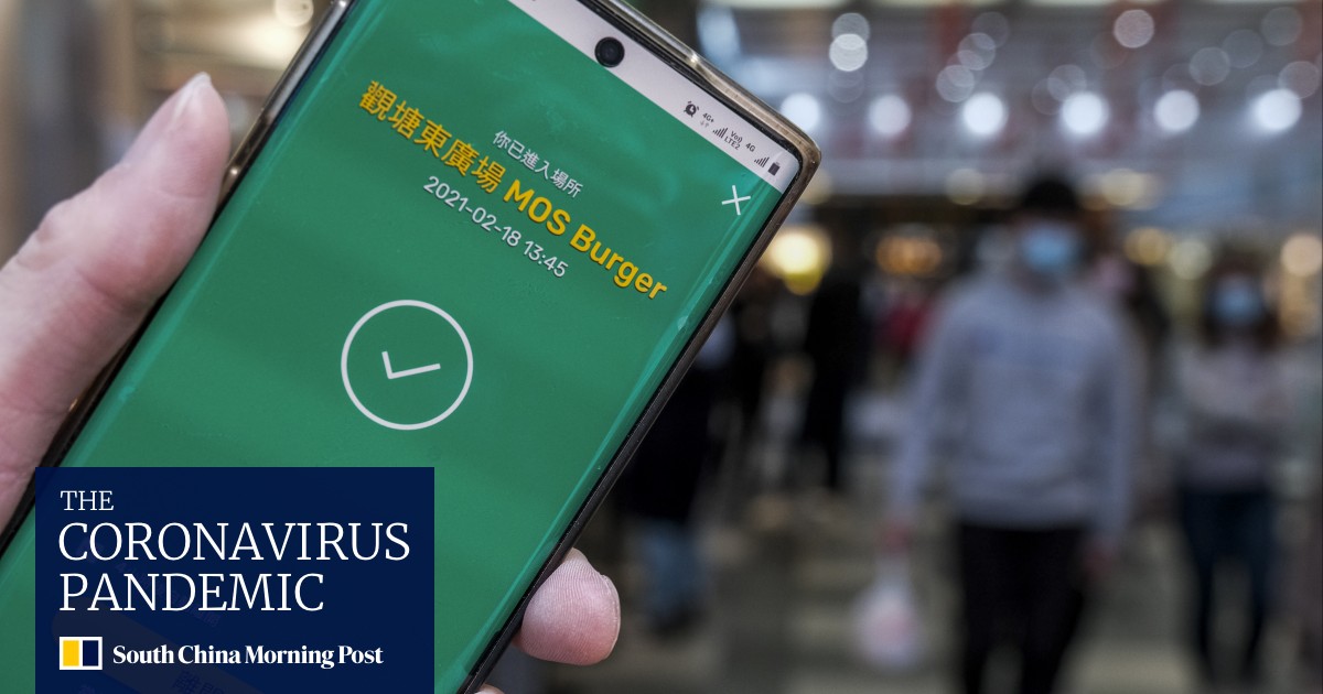 Image Coronavirus: all diners at Hong Kong restaurants must use ‘Leave Home Safe’ app ‘from December 9’