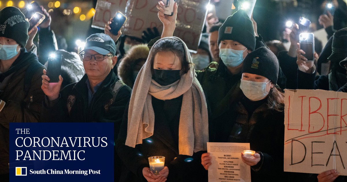 Chinese Rallies Hundreds join US rallies as China cracks down on Covid protests | South ...