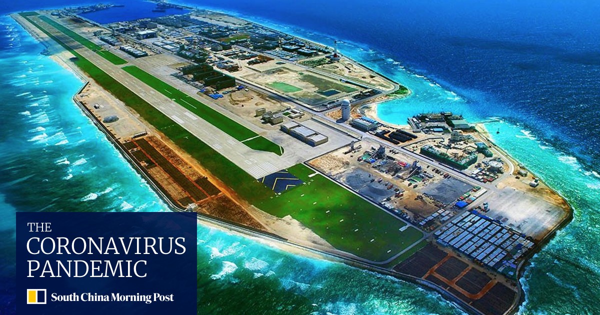 south china sea artificial islands map