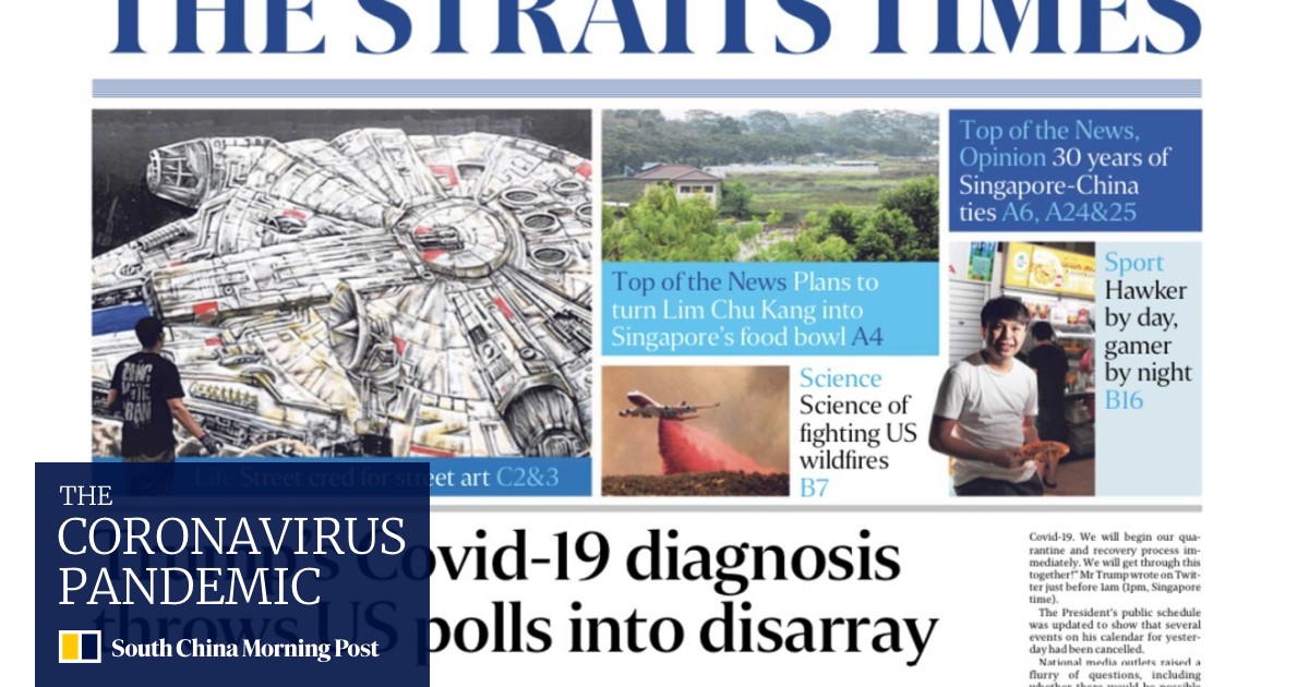Trump S Covid 19 Diagnosis Sparks Worries In Asia And The Headline Life S A Bleach South China Morning Post