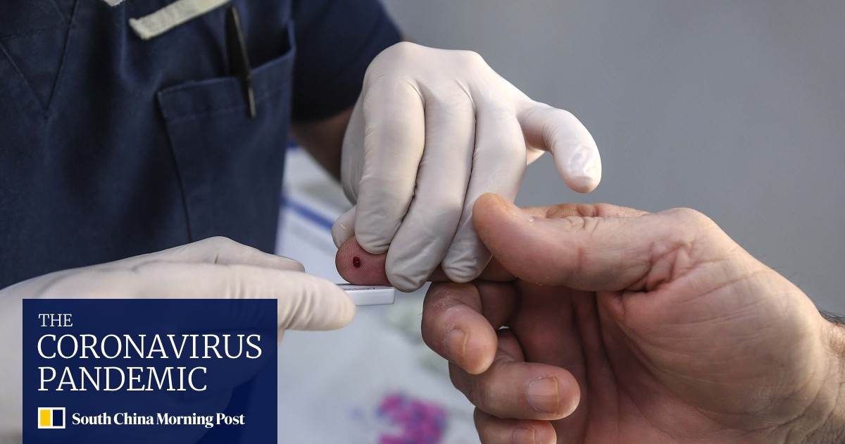 Coronavirus Hong Kong explores using finger pricks to draw blood for airport antibody tests