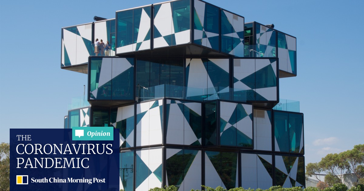 The D Arenberg Cube Australian Vineyard Grows Five Storey Rubik S Puzzle South China Morning Post
