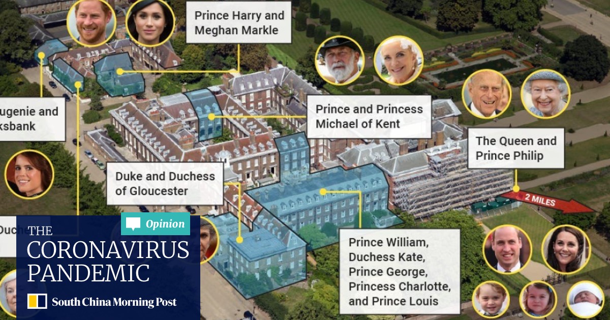 Why Aren T Prince Harry And Meghan Markle Neighbours With Prince William And Kate Middleton Any More Where All The British Royal Family Members Really Live South China Morning Post