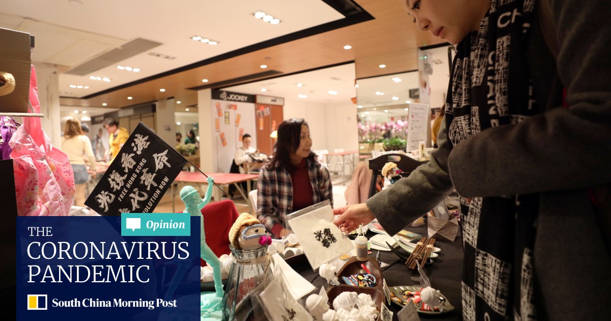 Hong Kong Protest Art Goes On Sale At Independent Lunar New Year Fairs In City After Changes At Official Events South China Morning Post