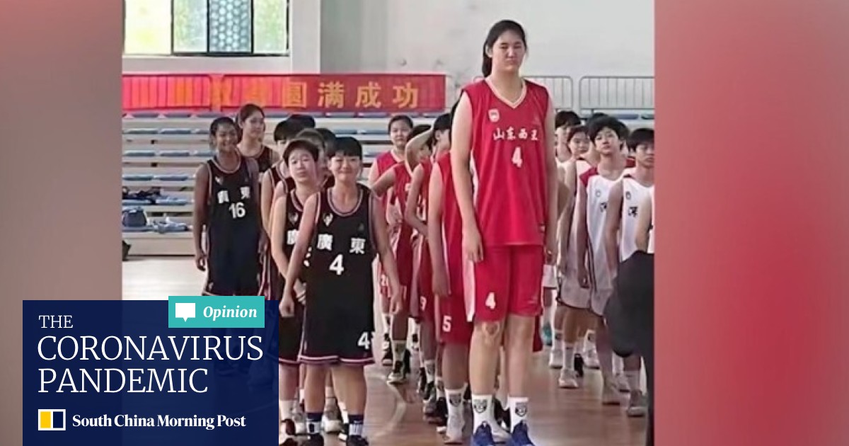 New Yao Ming Is 14 Year Old Girl Zhang Ziyu Standing 2 26m South China Morning Post