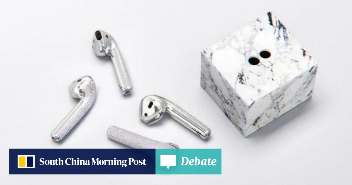 here are the most luxurious airpods in existence dripping with diamonds and a us 20 000 price tag south china morning post