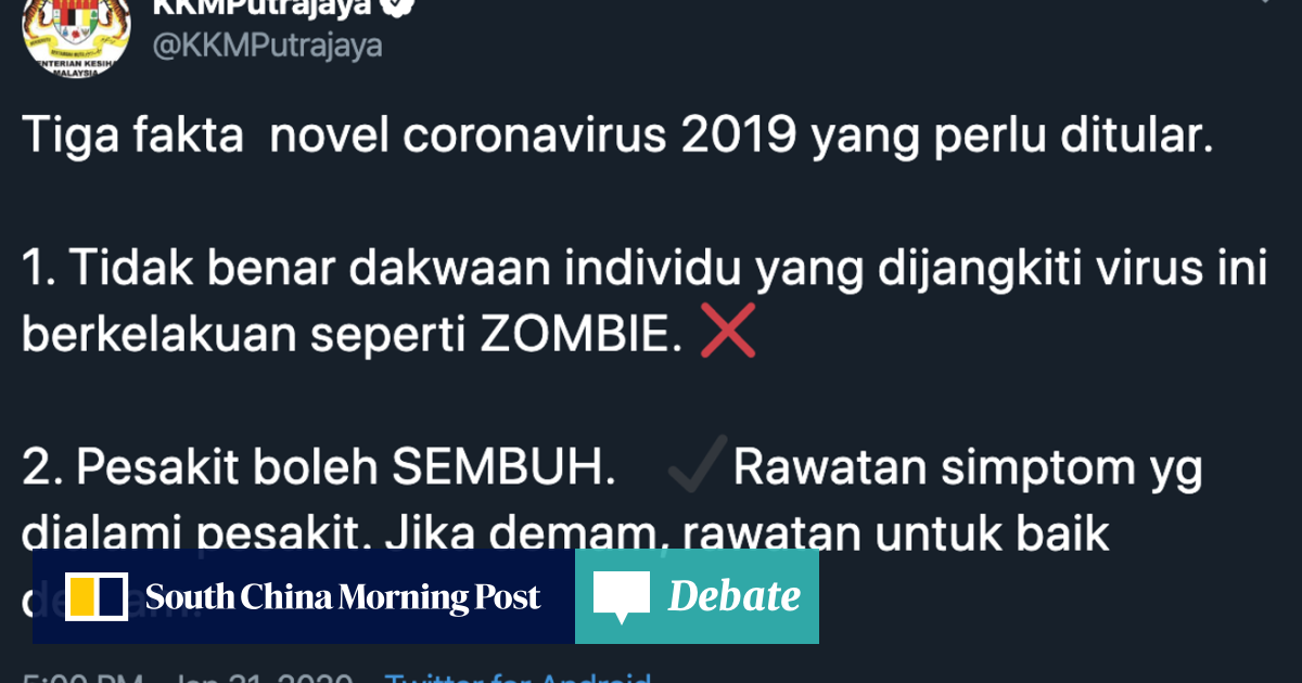 The Second Coronavirus Is A Moron Strain Driving Panic On Social Media Globally South China Morning Post