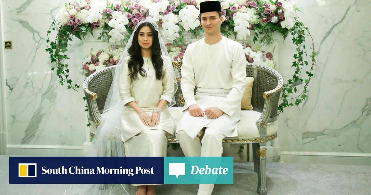 Tunku aminah wedding dress clearance