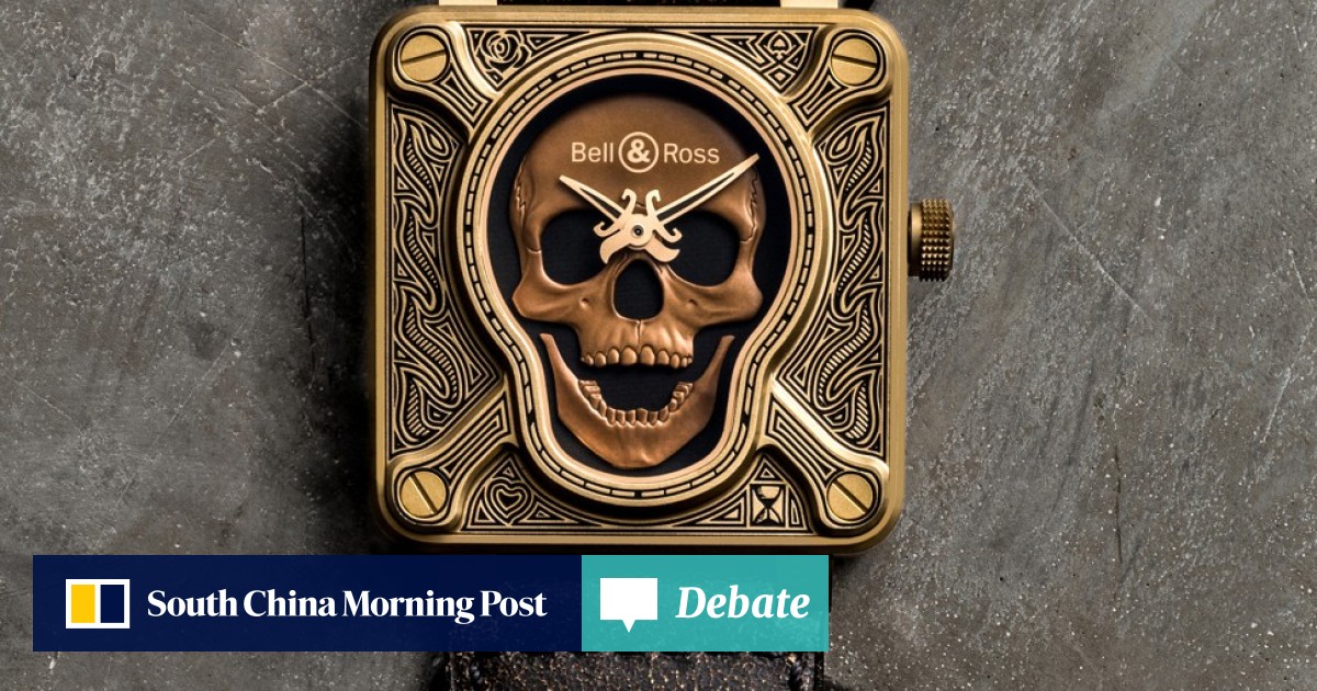 Bell and ross skull watch replica best sale