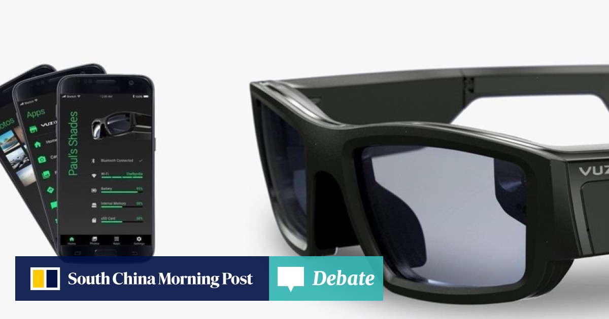 Smart glasses that let you see your smartphone screen that is out