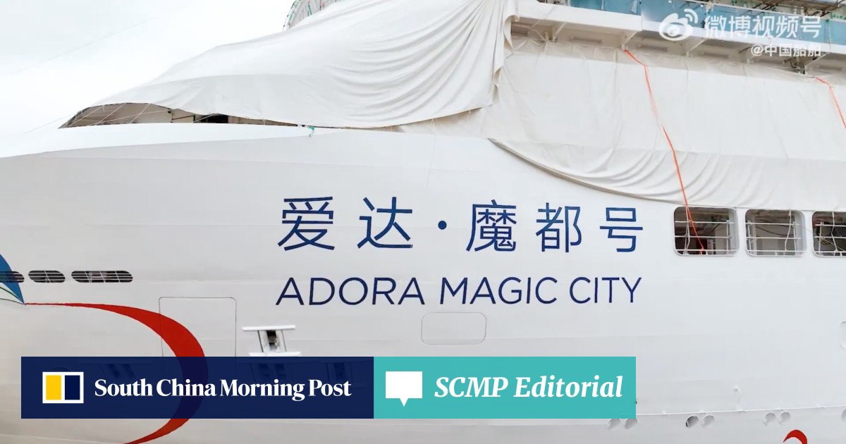 See the First Chinese Cruise Ship Adora Magic City Sailing in 2023