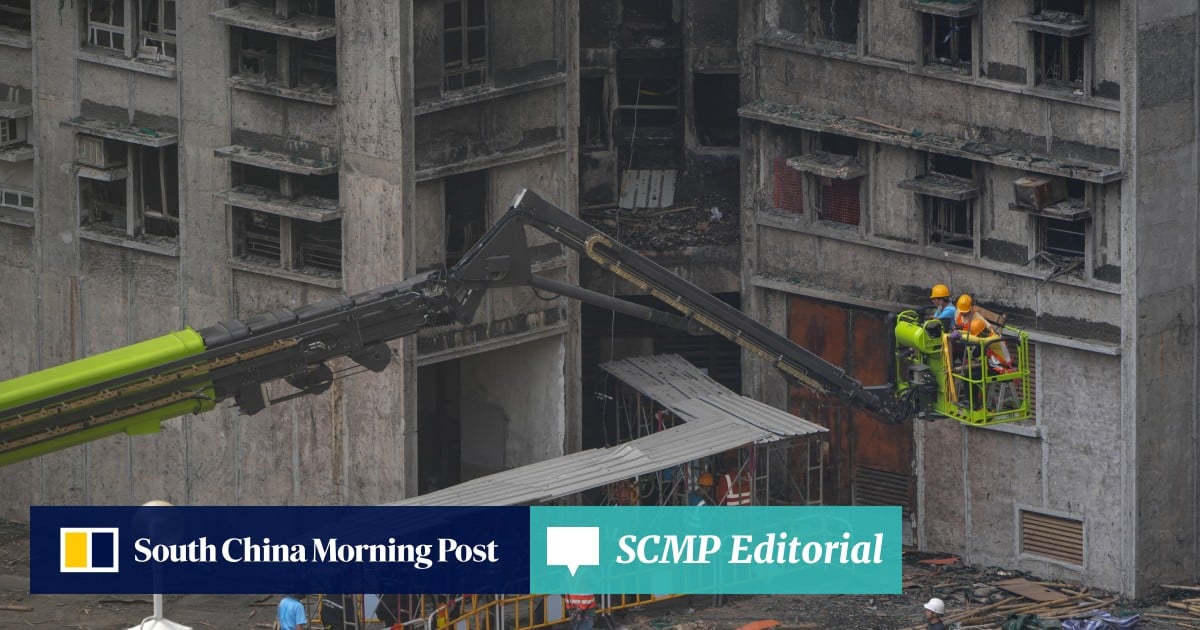 Editorial | Theft arrests highlight urgency of reopening Tai Po fire site to victims - South China Morning Post by Scmp Editorial