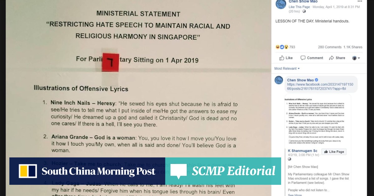 Derision On Social Media As Singapores List Of Offensive