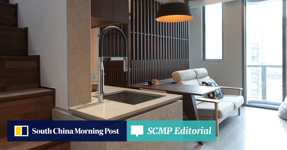 In This Creative Couple S Tiny Hong Kong Flat The Rooftop Is