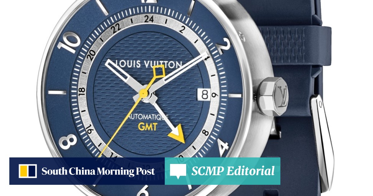Tambour Moon GMT Black watch, Louis Vuitton