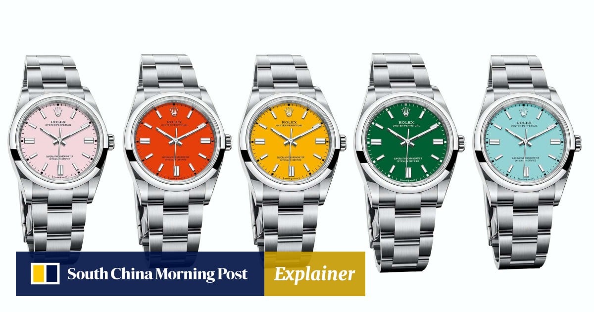 Oyster perpetual rolex 2021 clearance